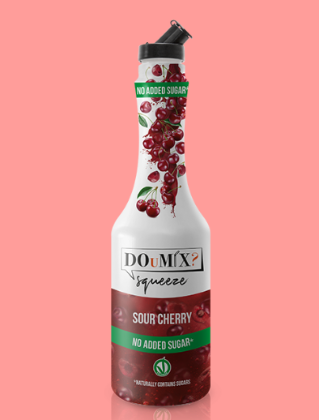 Obrázek SOUR CHERRY NO ADDED SUGAR SQUEEZE (kyselá višeň) 6 x 1,1 KG
